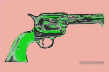 アンディ・ウォーホル Painting - 銃が不十分 アンディ・ウォーホル